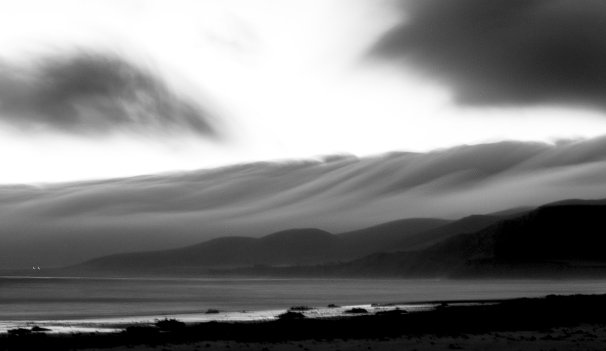 Post-sundown grooves. Taking long exposures on the beach against strong wind and sand blowing towards you, and an incoming tide is actually quite hilarious. Photo: <a href=\"http://www.corygehrphoto.com/\">Cory Gehr Photography</a>