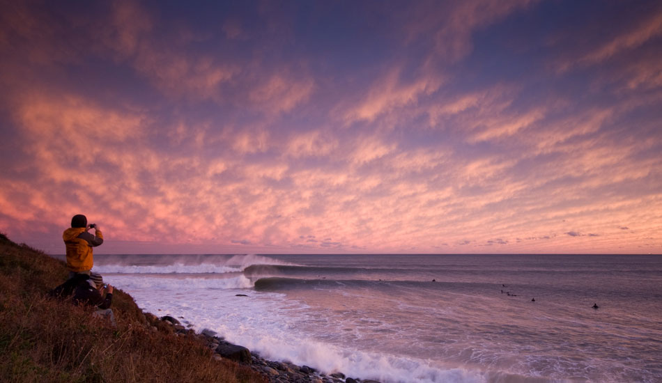 Sunset session. Photo: <a href=\"http://www.acornart.net\">Adam Cornick</a>