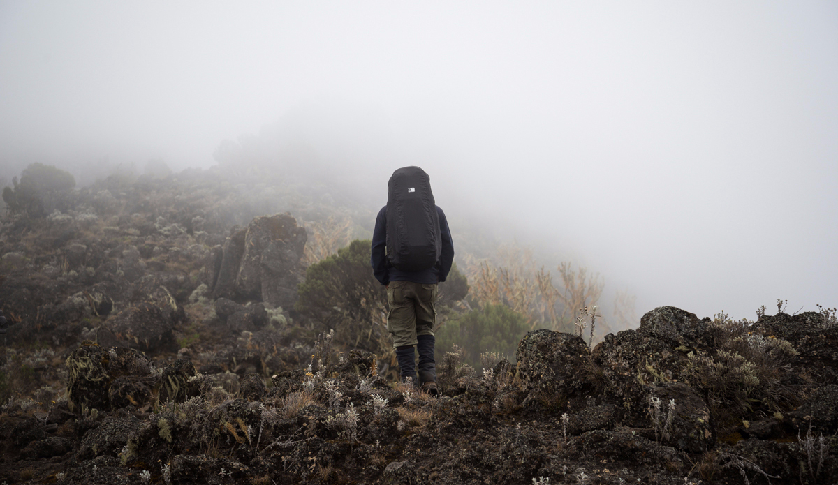 Into the fog. Everything else disappears. Photo: <a href=\"http://charlesaudet.com/\">Charles Audet</a>