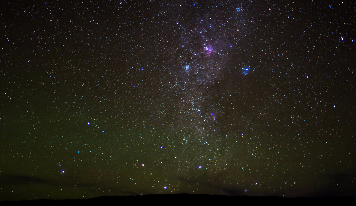 More stars — like looking inside the galaxy\'s eye. Photo: <a href=\"http://charlesaudet.com/\">Charles Audet</a>