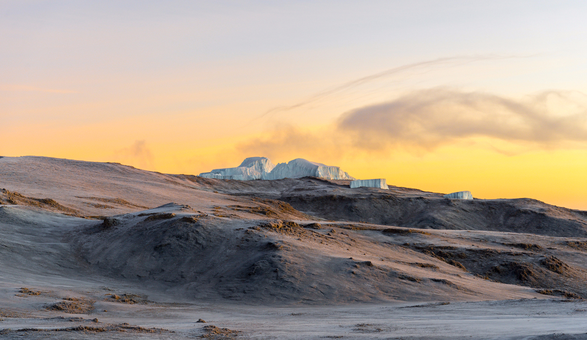 Summit glaciers at golden hour. Photo: <a href=\"http://charlesaudet.com/\">Charles Audet</a>