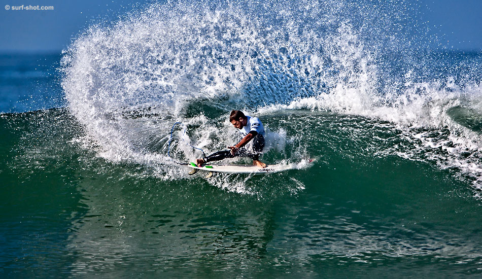 Is Alejo Muniz another great Brazilian hope who has more passion than ability? Or does this kid have what it takes to walk away as the rookie of the year? Muniz, pre-sponsor change at Lowers in May of 2010. Photo: Chuck Schmid/<a href=\"http://www.surf-shot.com\" target=\"_blank\">surf-shot.com</a>