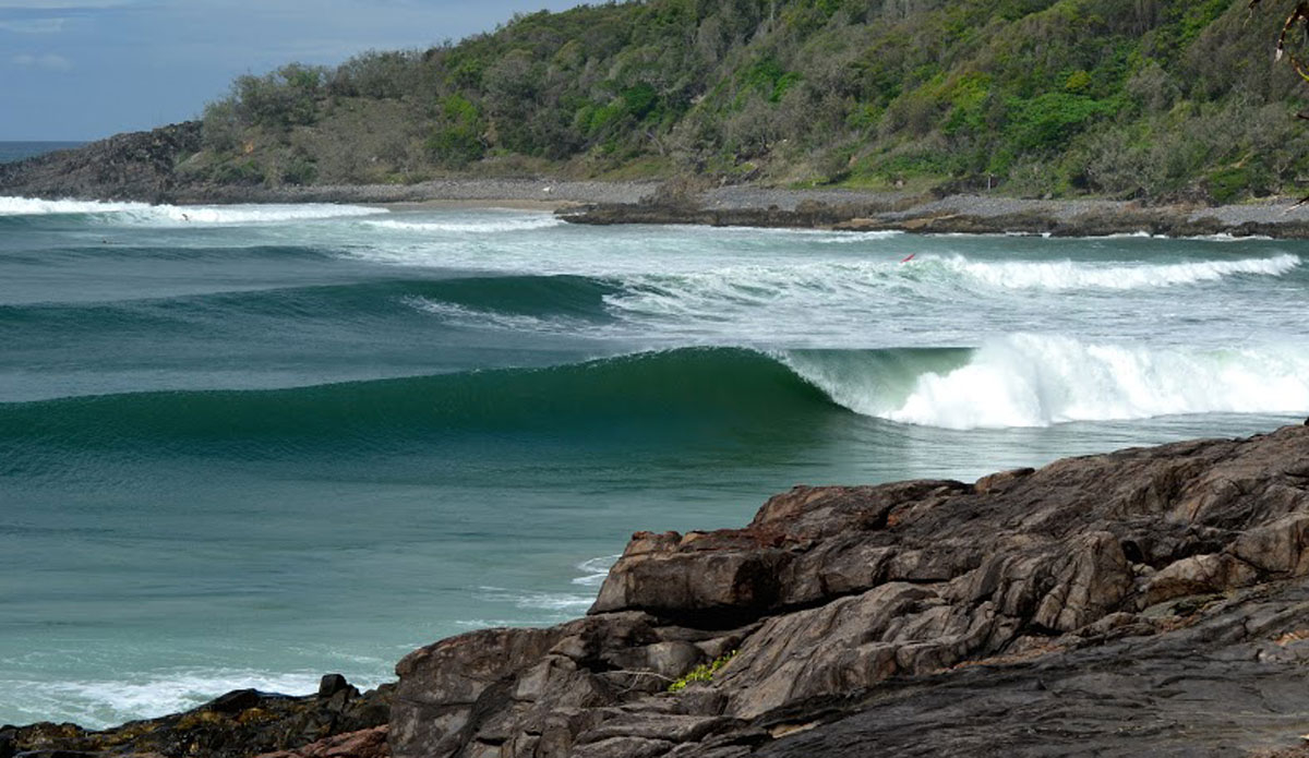 An untouched piece of perfection from the outer bays of Noosa National Park. Photo: <a href=\"http://instagram.com/alexbenaud\">Alex Benaud