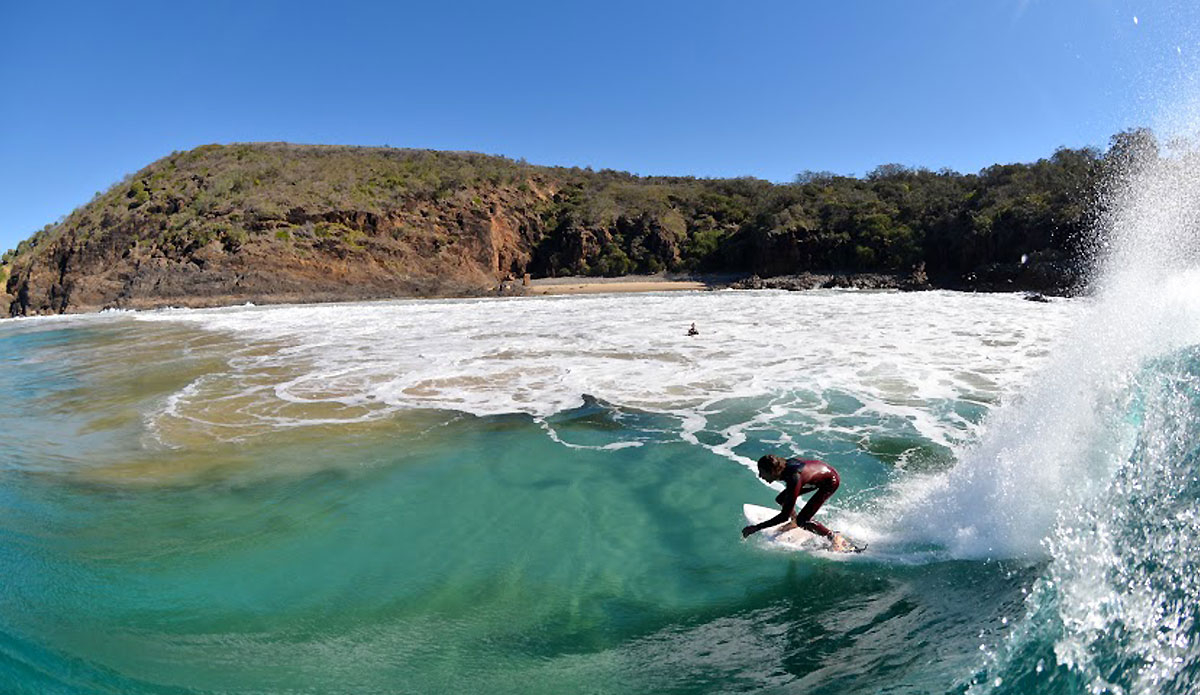 Just two mates and a perfect left hander. Photo: <a href=\"http://instagram.com/alexbenaud\">Alex Benaud