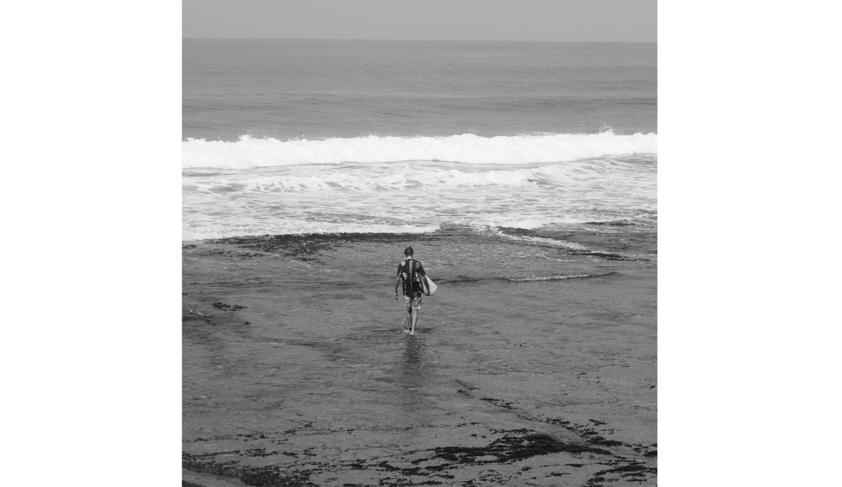 The notorious reef walk. Hayden and I forgot something no one else did: booties. Photo: <a href=\"http://www.instagram.com/alexbenaud\">@AlexBenaud</a>