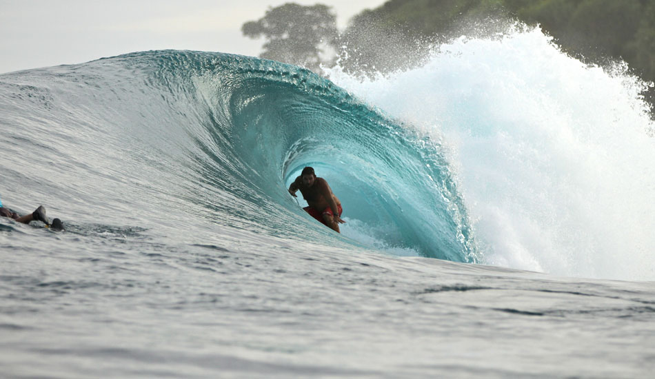 Another charter boat captain, Mick Butt, slotted at Treasure Island. Photo: <a href=\"http://instagram.com/alexandercleland\" target=\"_blank\">Alexander Cleland</a>.