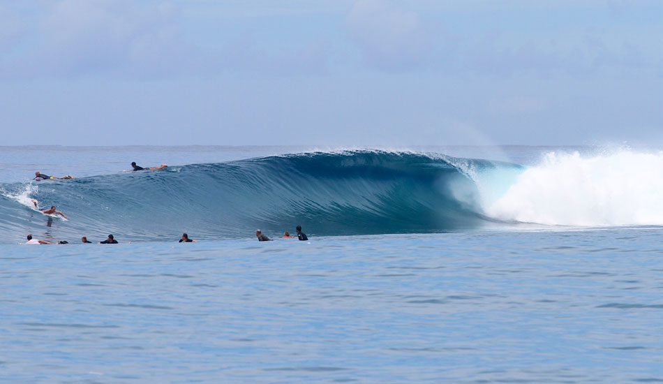 A post-quake wave on west coast of Nias that has to be seen to be believed. Photo: <a href=\"http://instagram.com/alexandercleland\" target=\"_blank\">Alexander Cleland</a>.