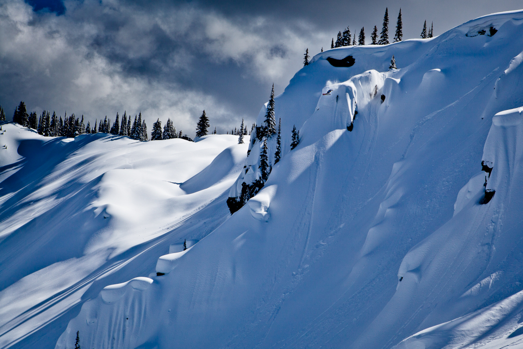 Blair Habenicht adding to the beauty of British Columbia.