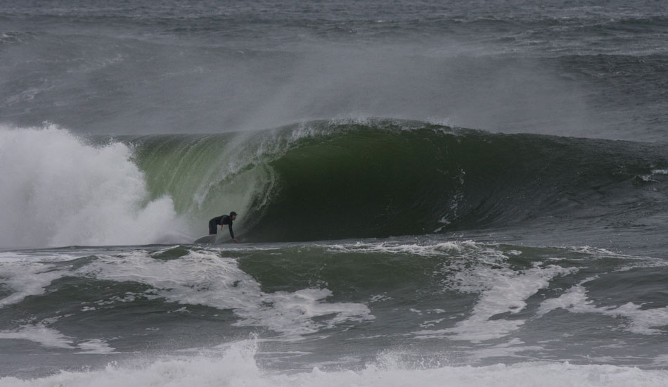 Ireland in the winter is plain heavy. Just another day in the office for a local charger in North West Ireland.