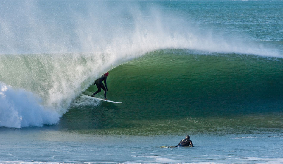 A crispy clear winter\'s day like this is a rare thing in England. Reubin Pearce on a finely shaped little beast in deepest west Cornwall.