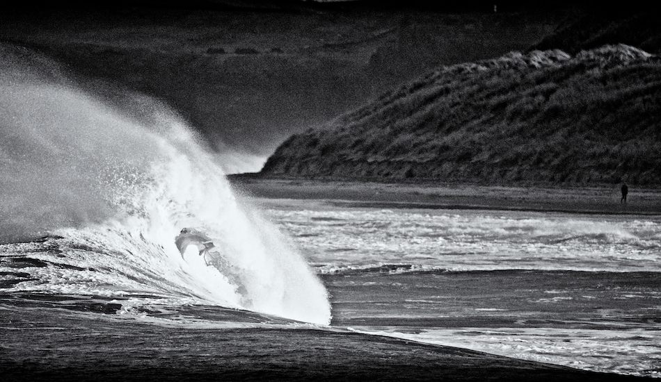 We have very powerful beach breaks here on the north coast of Northern Ireland. Typically like France, lots of boards and bodies get broken in winter. Photo: <a href=\"www.andyhillphotography.com\">Andy Hill</a>