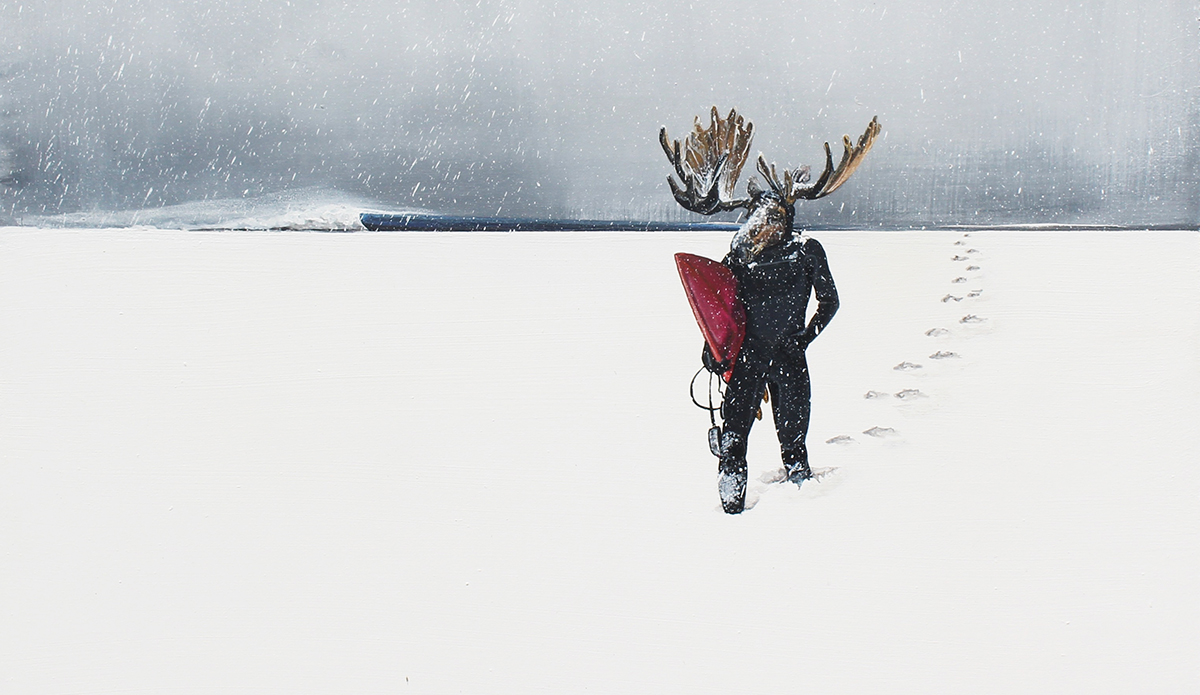 Moose Shred, by Kate Barattini