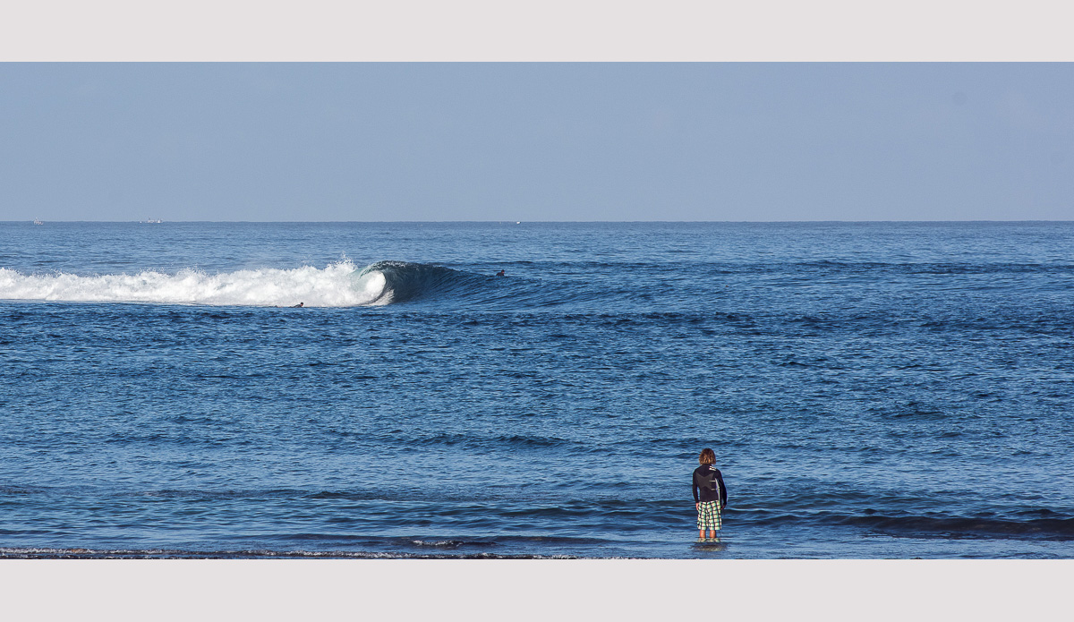  If waves are going unridden, there’s room in the lineup. Photo: Austin Robertson