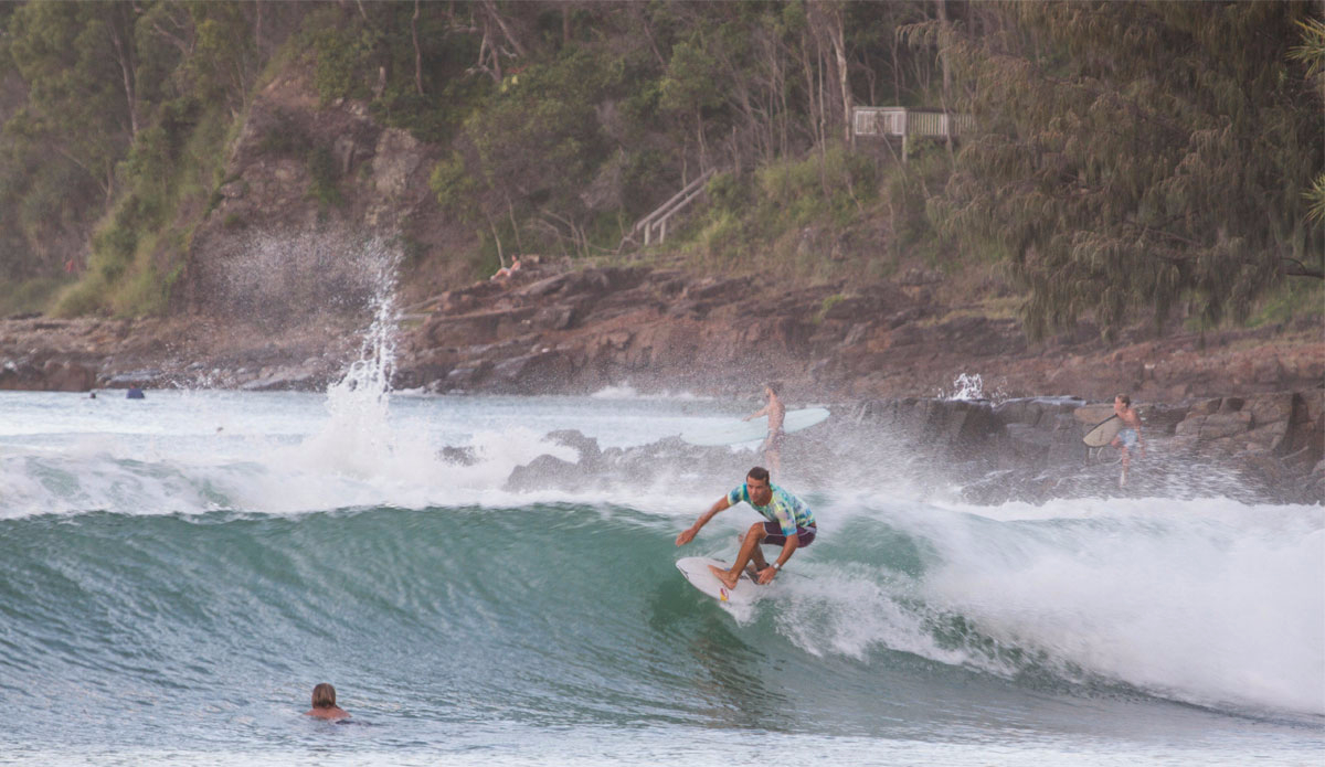 Julian Wilson racing. Photo: <a href=\"http://www.narrowpathmedia.com.au/#1\"> Andrew Carruthers</a>