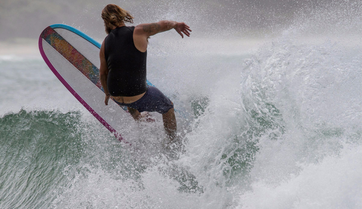 Thomas Bexon, \"cracking\" one off the lip. Photo: <a href=\"http://www.narrowpathmedia.com.au/#1\"> Andrew Carruthers</a>