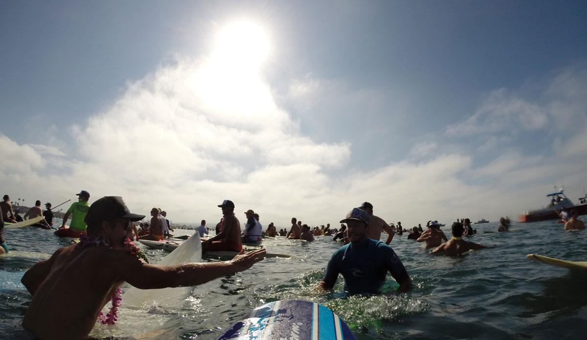 Ben, we will always keep you in our heart when we are in the ocean. Photo: Bradford Lim