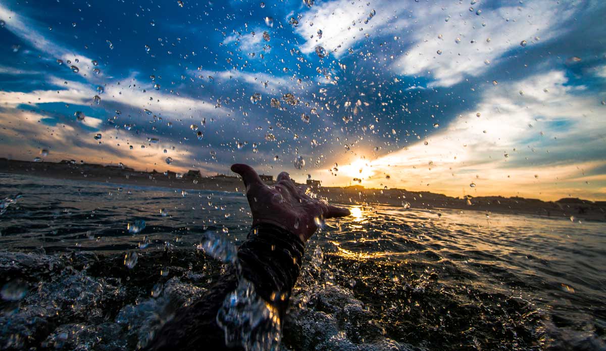 I love this shot because it conveys just how much I love being in the water and how much I love the ocean. So thankful to Clay for giving me the opportunity to shoot water by lending me his housing and helping me out with getting started. Thanks, Clay. Photo: <a href=\"http://bencurriephoto.zenfolio.com/\">Ben Currie</a>