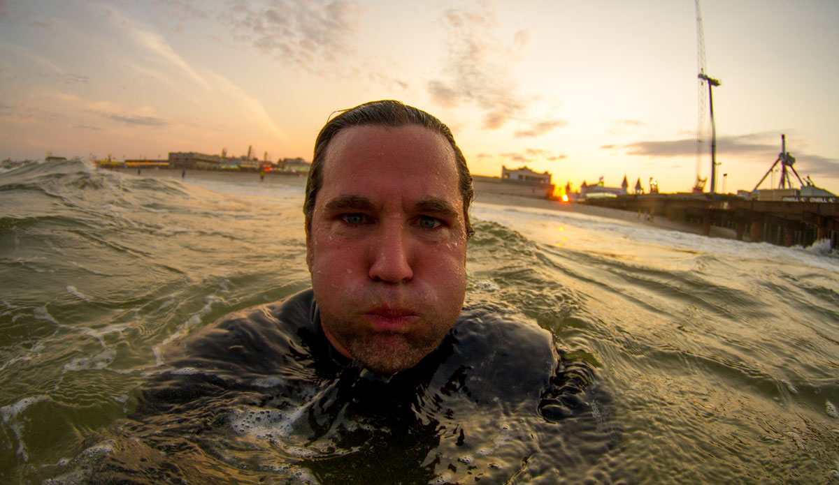 I\'m strictly against selfies, but in the water, I\'m all about them and my son Noah and my wife Meghan love them. Or, I should say, they love to laugh at them. Photo: <a href=\"http://bencurriephoto.zenfolio.com/\">Ben Currie</a>