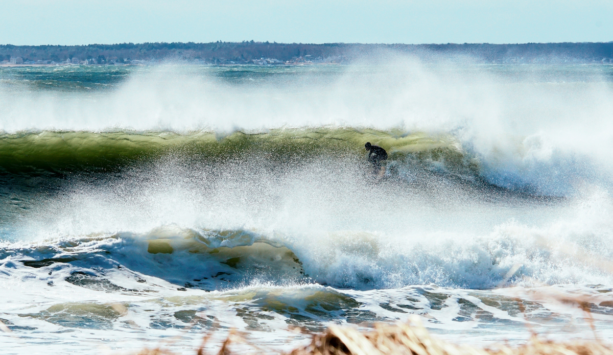 An early blessing from Riley. Pictured: <a href=\"https://www.instagram.com/n0land0/\">Nolan</a> from <a href=\"https://www.instagram.com/grainsurfboards/?hl=en\">Grain Surfboards</a> harnessing his inner Rasta. Riding his wooden twin-fin fish that he made with his own two hands. Photo: <a href=\"https://www.instagram.com/gabereuben/?hl=en\"> Gabe Reuben </a>