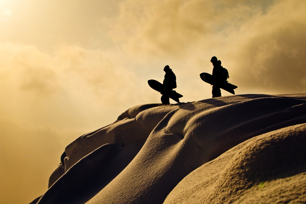 Forrest Shearer and Chris Chirstenson, Hokkaido, Japan