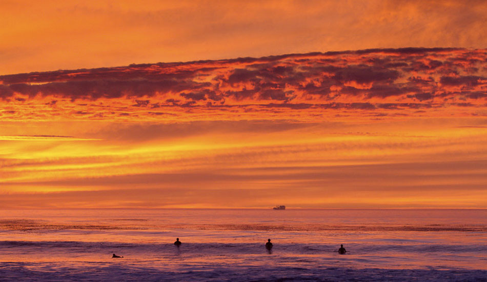 Moments like these, California feels like a great place to be. Photo: <a href=\"http://www.paulgreenephoto.com/\" target=\"_blank\">Paul Greene</a> from <a href=\"http://www.theinertia.com/surf/california-mid-winter-fire/\" target=\"_blank\">California Mid-Winter Fire</a>