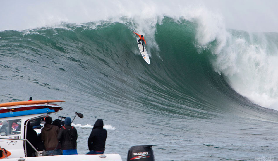 Grant Baker racking up points. Photo: <a href=\"http://withinwaves.com/\" target=\"_blank\">Nick Allen</a> from <a href=\"http://www.theinertia.com/surf/monster-mavericks-up-close/\" target=\"_blank\">Monster Mavericks Up Close</a>