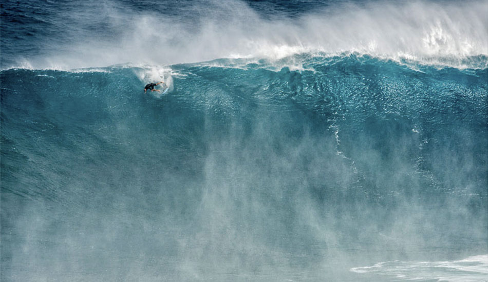 Shane Dorian, head over heels for Jaws. Photo: <a href=\"http://fishbowldiaries.com/\">Sofie Louca - Fish Bowl Diaries</a> from <a href=\"http://www.theinertia.com/surf/worlds-best-big-wave-surfers-converge-on-massive-jaws/\" target=\"_blank\">World\'s Best Big Wave Surfers Converge on Massive Jaws</a>