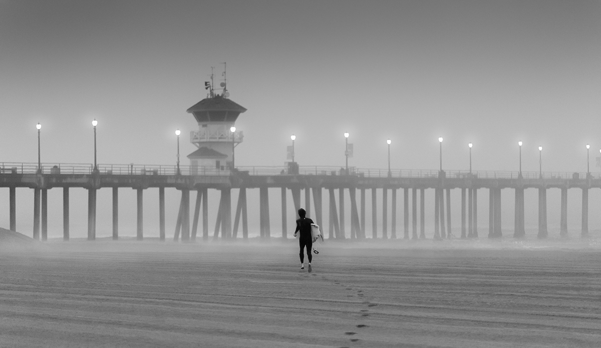 Marine Layer and Wildfire Smoke by Brian C.