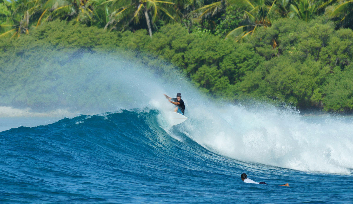 It\'ll be hard to get this wave if you\'re not on a boat. Get on a boat.