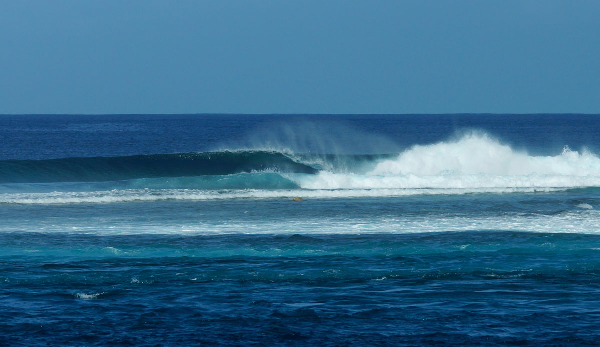 There\'s a reason this spot is called Machines. And there\'s a reason it\'s empty: because you need a boat.