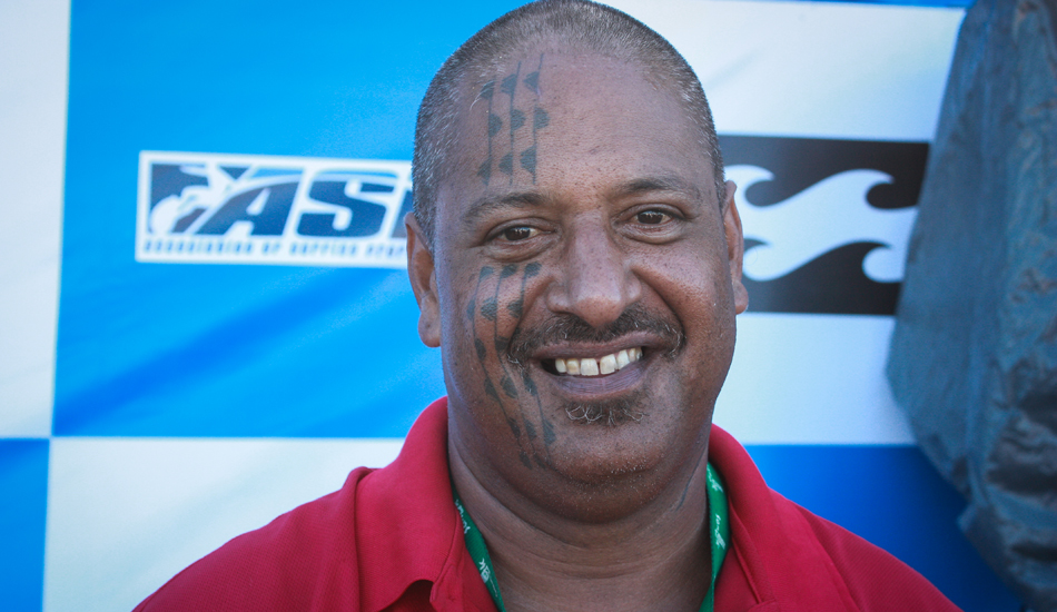 Terry Kahanu: On his tattoo: “My family comes from Maui and this tattoo is our family crest. The main things you need for a job like this are patience and humility.”