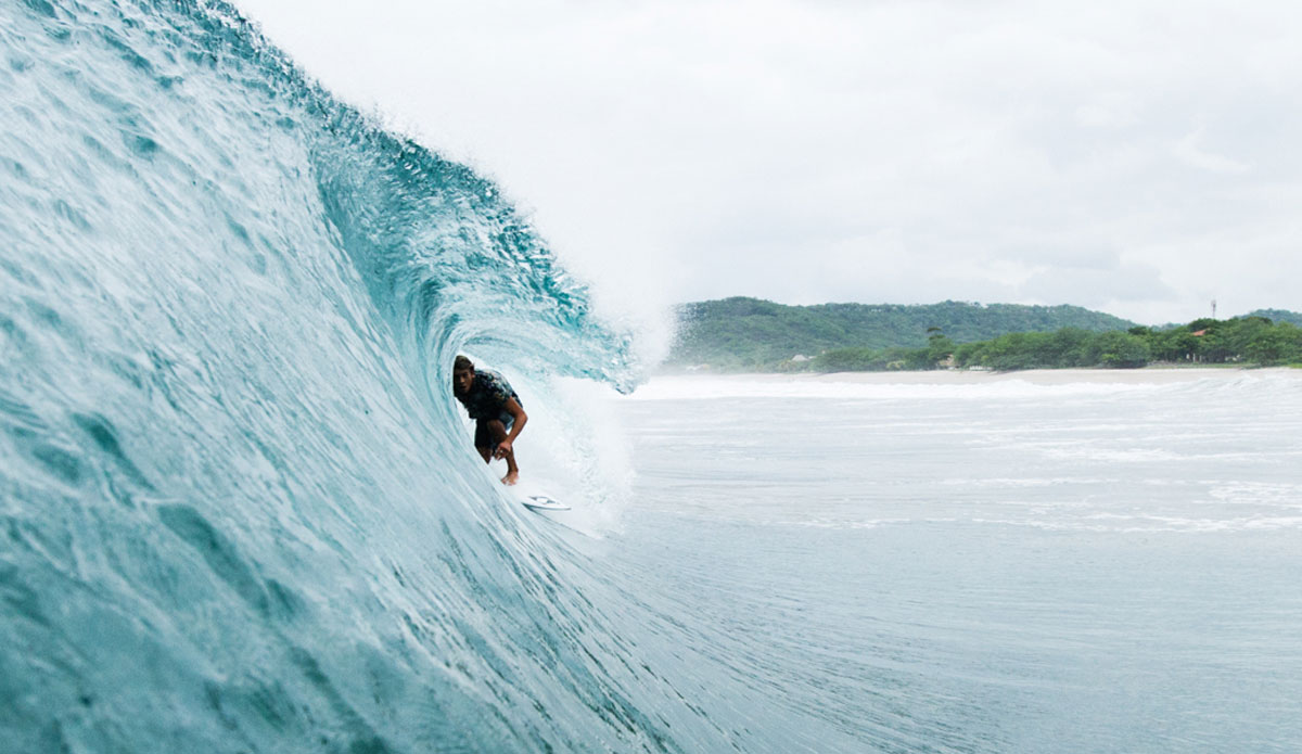 Hunter Martinez and I had this peak all to ourselves for about 20 minutes.  That changed shortly after this wave rolled through. Photo: <a href=\"http://www.kincaidcliffordphotography.com/\"> Brian Clifford</a>