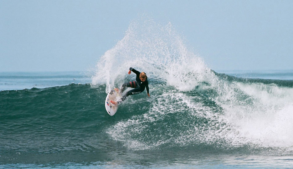 Lakey Peterson throwing buckets. Photo: <a href=\"http://iambrooks.com/\" target=_blank>Brooks Sterling</a>