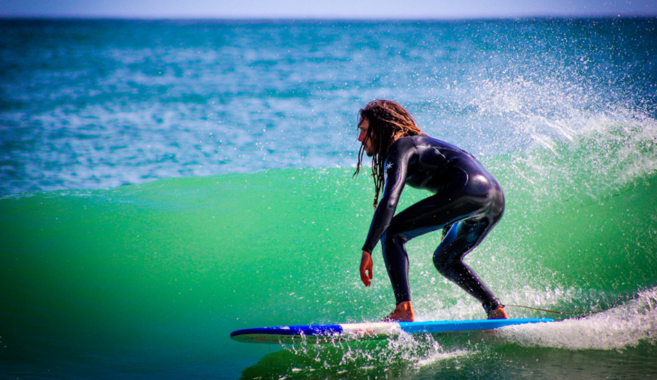 The Albacore is a classic and can be surfed by anyone in any size waves. From one-foot to whatever your limits are. Although I wouldn’t push it over 4-6 foot, I’ve surfed 8-10 ft Hawaiian and maxed out J Bay. It’s fun but doesn’t handle so well although it had brief moments of flight. Photo: <a href=\"http://www.mikmotala.com\">Mik Motala Photography</a>