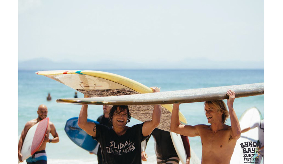 Brett Caller and Harrison Roach. Photo: <a href=\"http://www.byronbaysurffestival.com/\">Ming Nomchong</a>