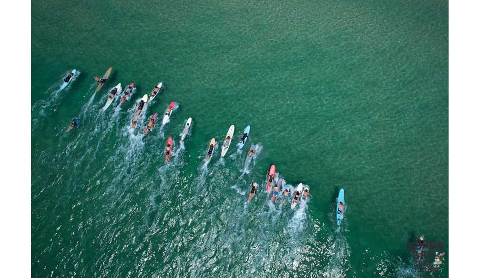 The Corona Party Wave from above. Photo: <a href=\"http://craigparryphotography.com/\">Craig Parry</a>