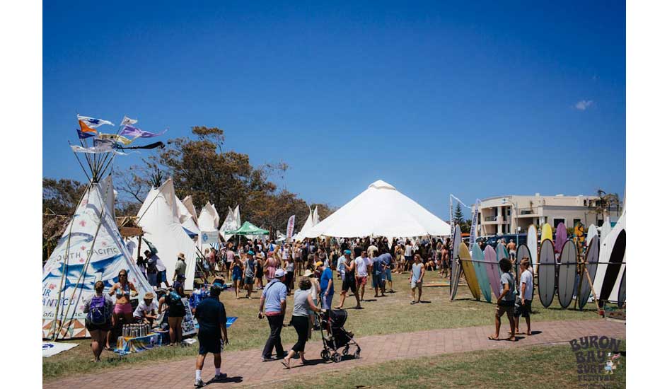 The surf art market. Photo: <a href=\"http://www.byronbaysurffestival.com/\">Ming Nomchong</a>