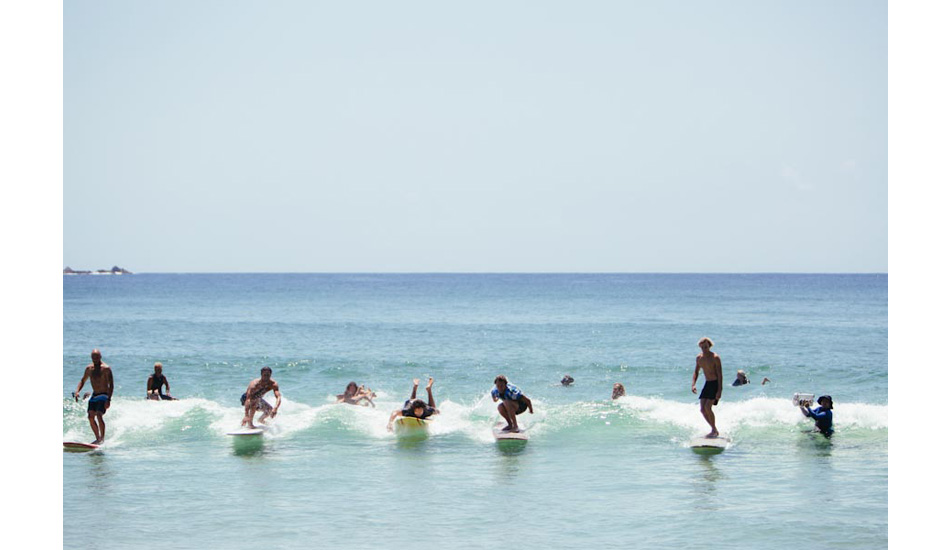 The race for the Corona Party wave $1000 cold, hard cash. Photo: <a href=\"http://www.byronbaysurffestival.com/\">Ming Nomchong</a>