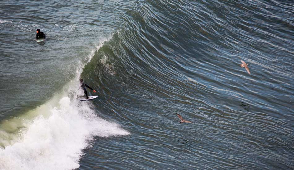 Slotted in NorCal. Photo: Matt O\'Brien