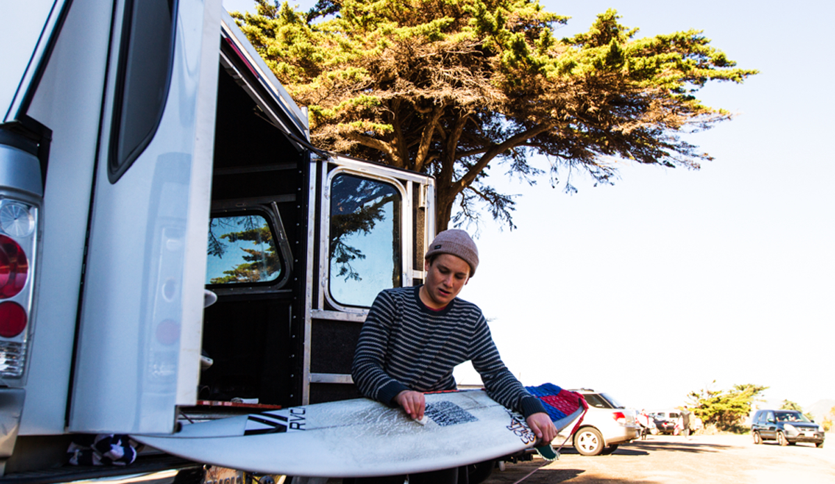 Shane Borland.  Wax on, wax off. Photo: <a href=\"http://www.kincaidcliffordphotography.com/\"> Brian Clifford</a>