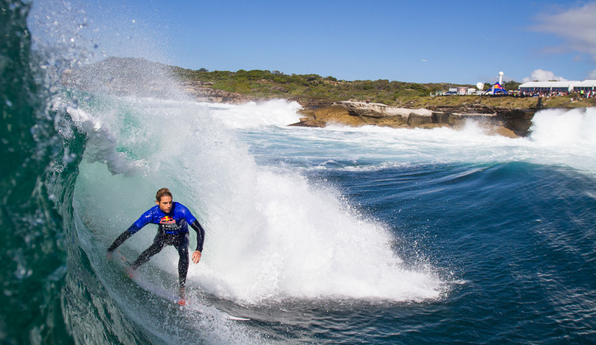 Sam Macintosh. Photo: <a href=\"http://www.redbullcapefear.com/\"> Red Bull</a>