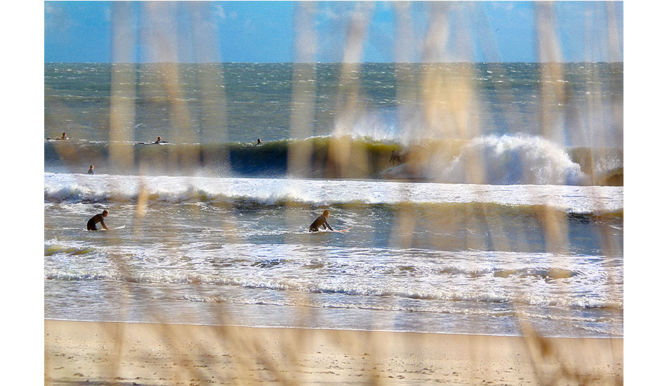 OBX Lifestyle: OBX 2011. Heavy current, swell, and a pro lineup. What more could you ask for as a photographer? Photo: <a href=\"http://www.chrisfrickphotography.com/\" target=_blank>Chris Frick</a>.