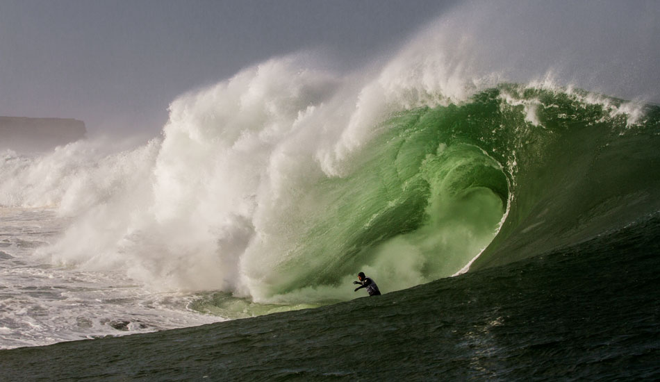 Jayce Robinson getting his wave of the season. Photo: <a href=\"http://www.cmcleod.com\">Christian McLeod</a>