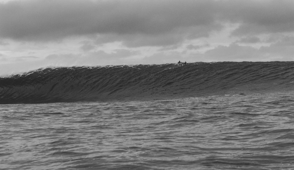 What awaits over the hill. Two chargers paddle through Pampa. Photo: <a href=\"http://www.cmcleod.com\">Christian McLeod</a>