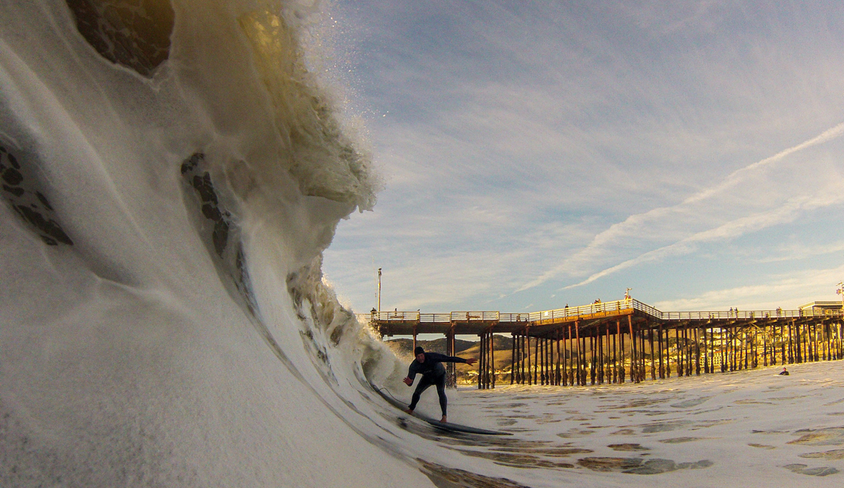 Hoods and cajones were necessary on days like these. Photo: <a href=\"http://www.colinrothphoto.com\">Colin Roth</a>