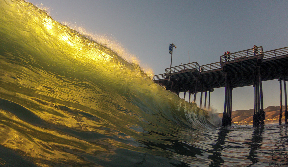 Pitching waves and rolling hills.