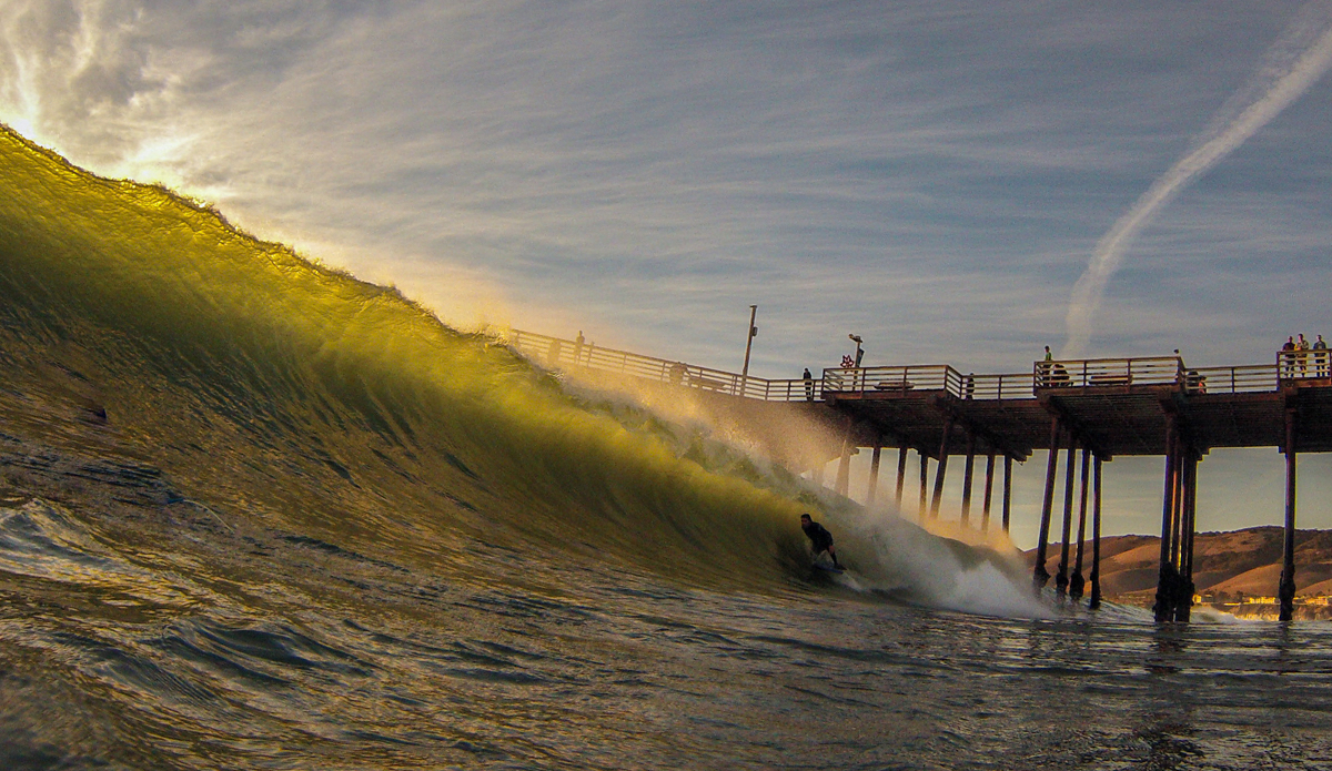 Green walls and offshore spray make winter a very desirable time to live in this part of the state. Photo: <a href=\"http://www.colinrothphoto.com\">Colin Roth</a>