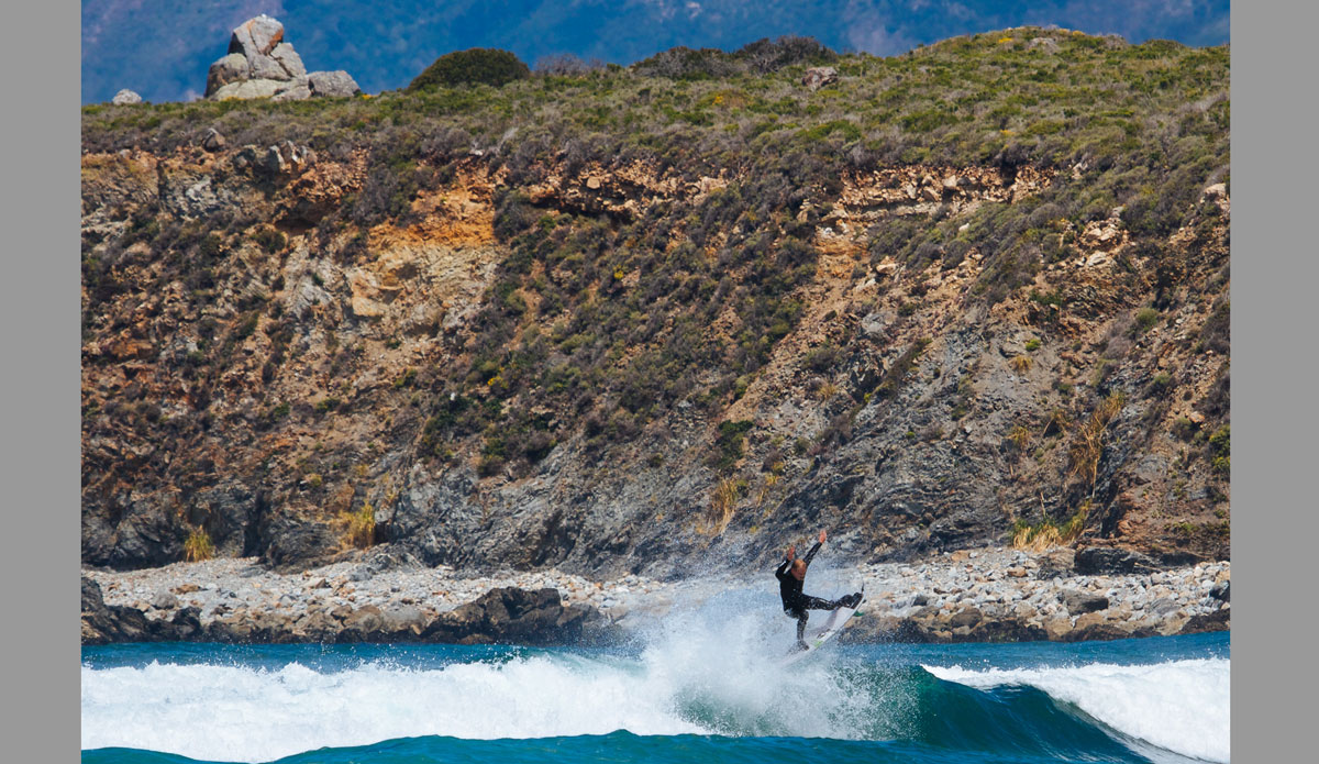 Getting wild in the wild. Chippa Wilson, Big Sur, California. Photo: <a href=\"http://www.colinnearman.com\">Colin Nearman</a>