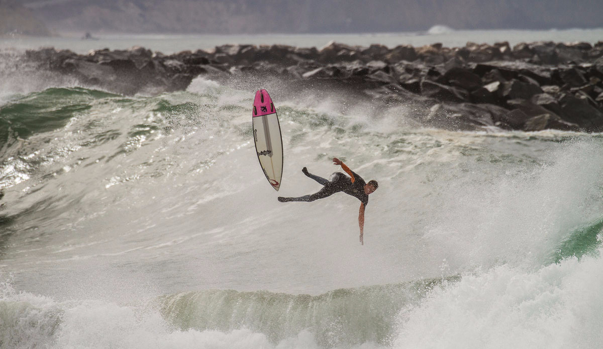 Kick outs here are just as entertaining as tube. Photo: Corinne Conklin