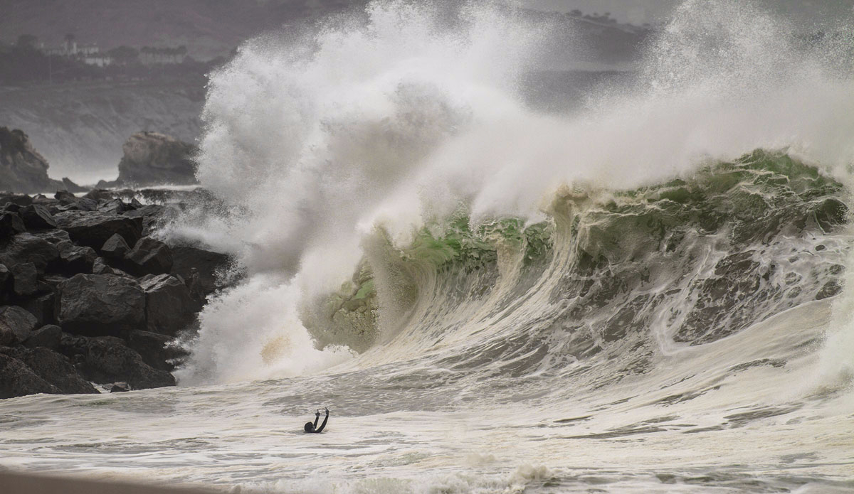 Flipping out. Photo: Corinne Conklin